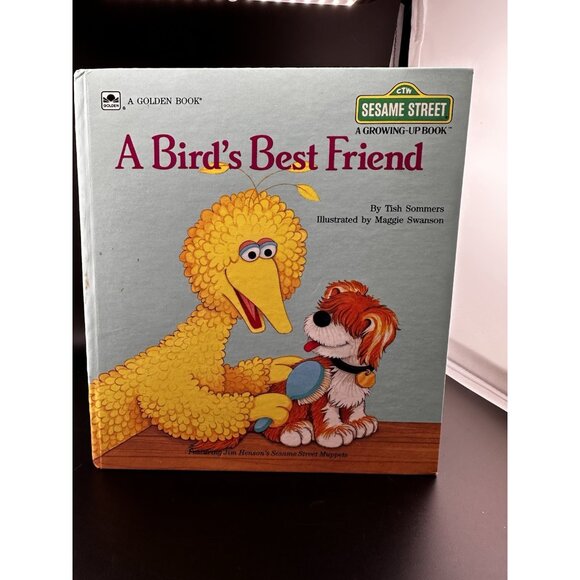 A Bird’s Best Friend Hardcover Sesame Street A Growing Up Book Tish Sommers - Picture 1 of 16